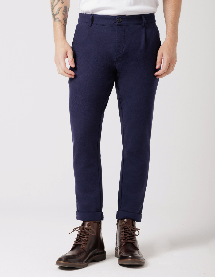 CALÇA DE MALHA ALFAIATARIA