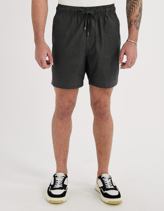 SHORT CURTO ALFAIATARIA ELASTICO