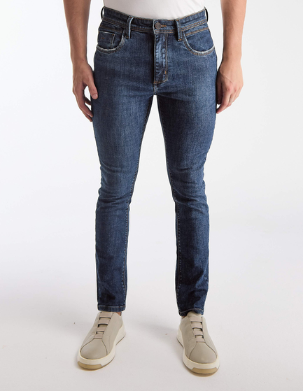 CALÇA JEANS SKINNY HELLER DARK