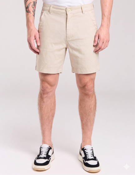 BERMUDA ALFAIATARIA LISO LINEM ELEGANCE I