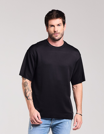CAMISETA MANGA CURTA OVERSIZED LISA DOUBLE