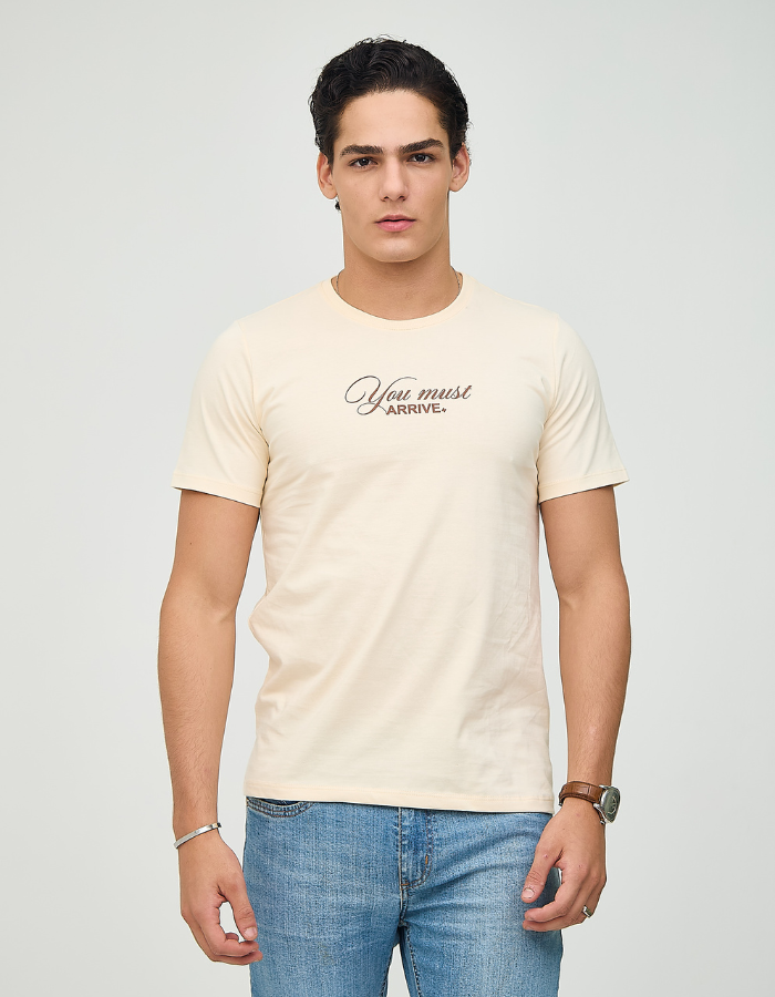 CAMISETA MANGA CURTA ESTAMPADA ESSENCE