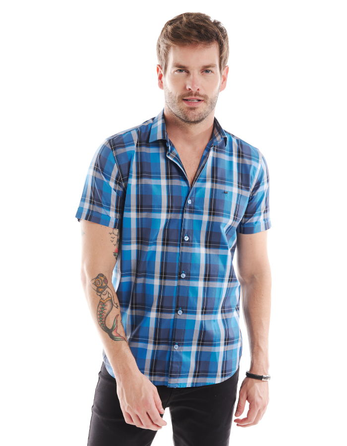 CAMISA DIF M/C XADREZ