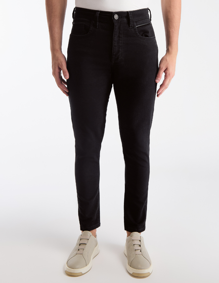 CALÇA JEANS CROPPED MISSY BLACK