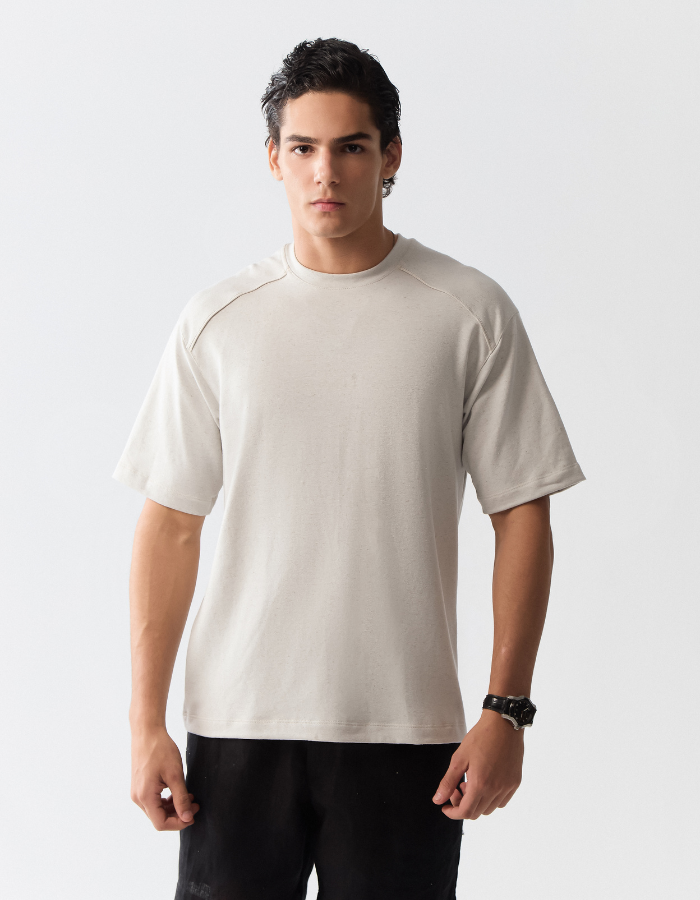 CAMISETA OVERSIZED LISO WOODY