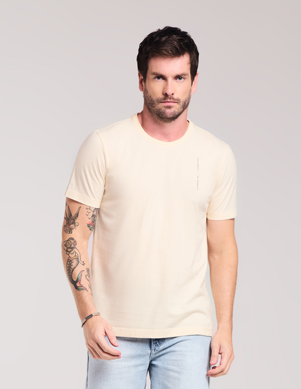 CAMISETA MANGA CURTA ESTAMPADA ESSENCE