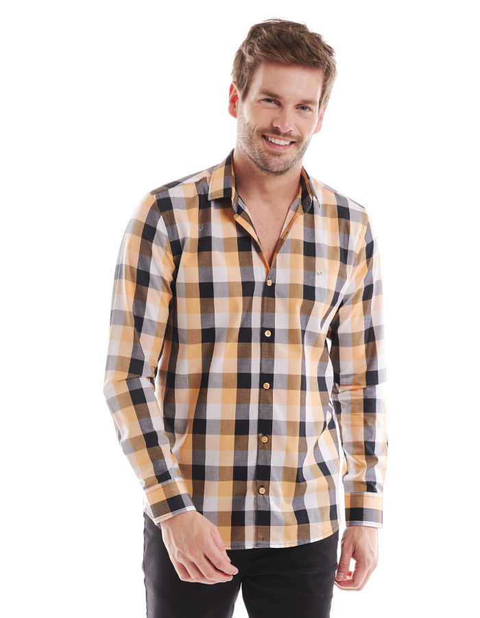 CAMISA DIF M/L XADREZ