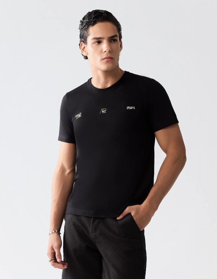 CAMISETA MANGA CURTA ESTAMPADA ESSENCE