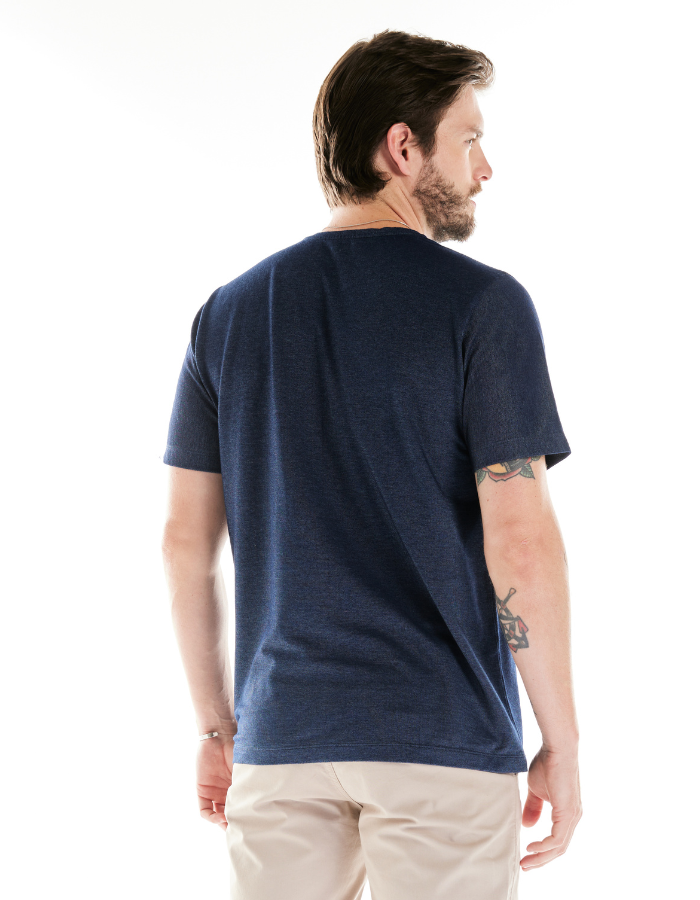 T-SHIRT DIFERENCIADA DENIM