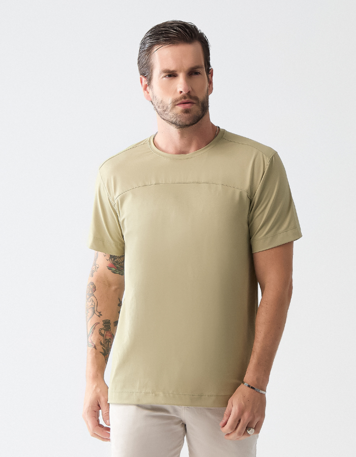 CAMISETA MANGA CURTA LISA TECH VALENTINO III