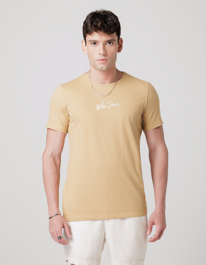 CAMISETA MANGA CURTA ESTAMPADA ESSENCE