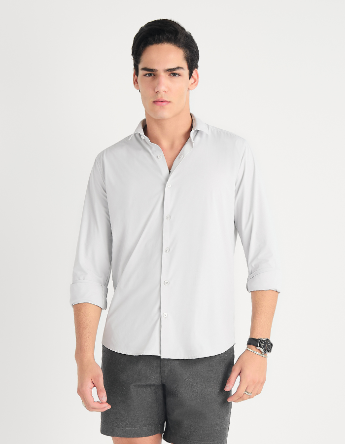 CAMISA MANGA LONGA DE MALHA