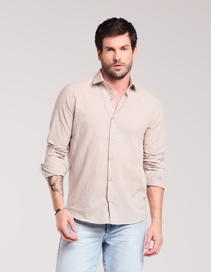 CAMISA MANGA LONGA LISA