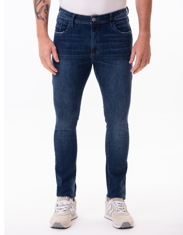 CALÇA JEANS CROPPED