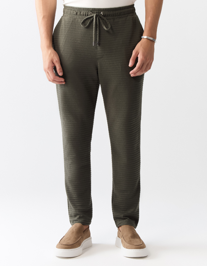 CALÇA DE MALHA CÓS ELASTICO LE PORTIER