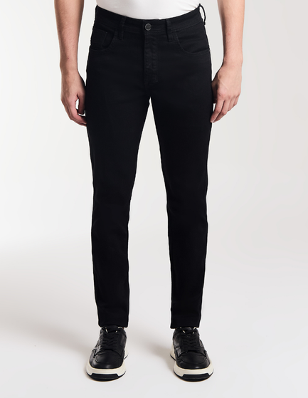 CALÇA JEANS LISA TOTAL BLACK