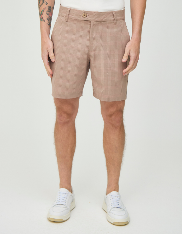 BERMUDA ALFAIATARIA LISO JACQUARD I