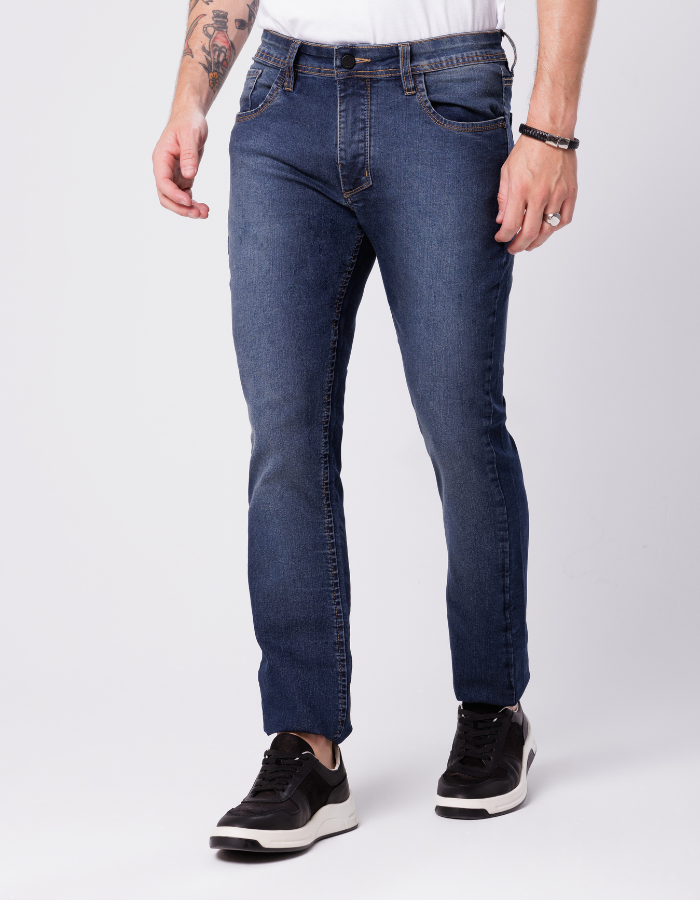 CALÇA JEANS SLIM