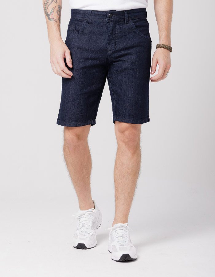 BERMUDA JEANS BÁSICA