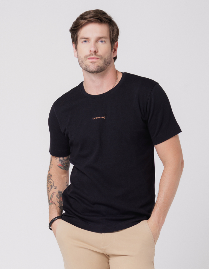 CAMISETA MANGA CURTA REGULAR SUEDINE I