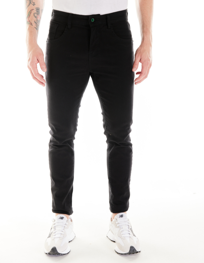 CALÇA BASIC SARJA BLACK