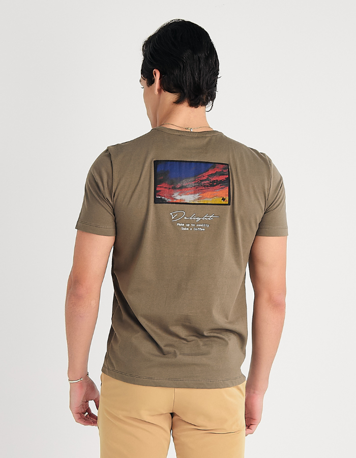 CAMISETA MANGA CURTA ESTAMPADA ESSENCE