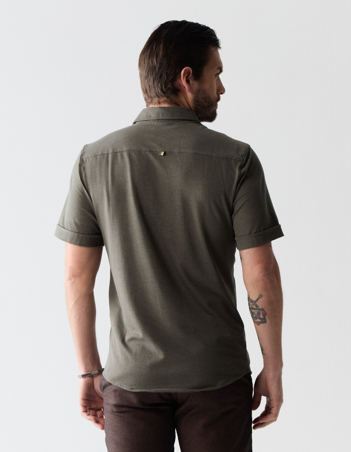 CAMISA MANGA CURTA DE MALHA AGRADO