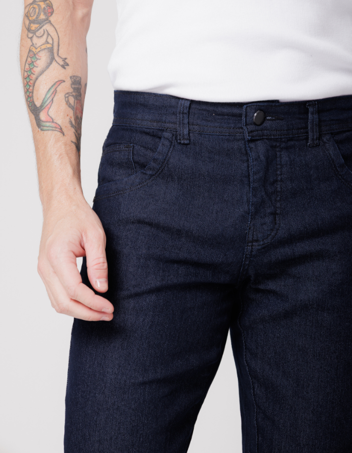 BERMUDA JEANS BÁSICA