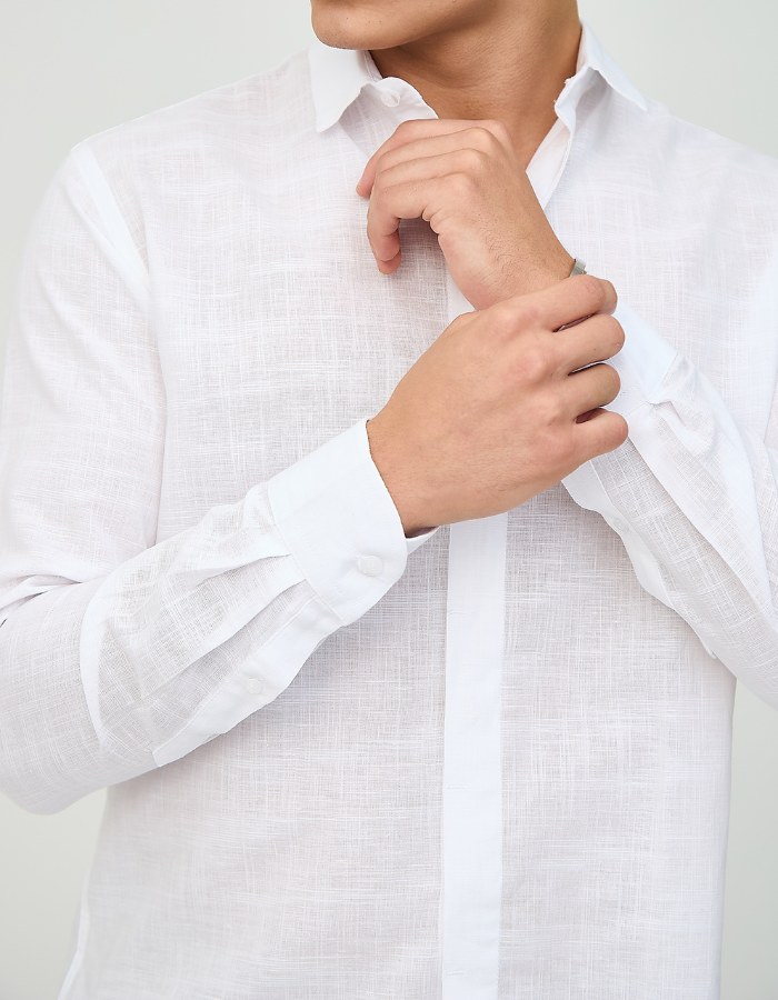 CAMISA MANGA LONGA LISA LEVON I