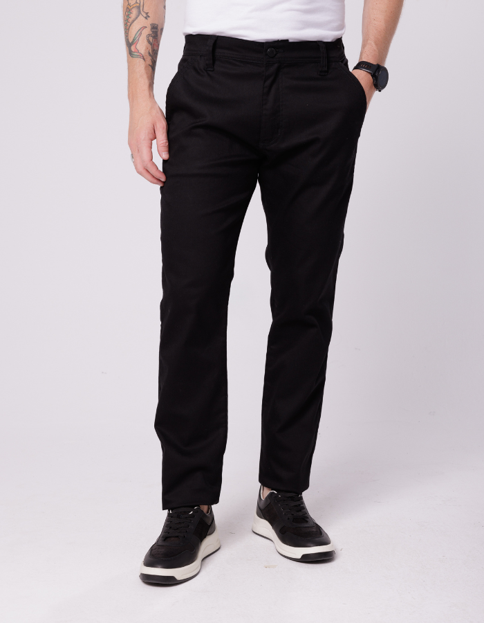 CALÇA DE SARJA ALFAIATARIA