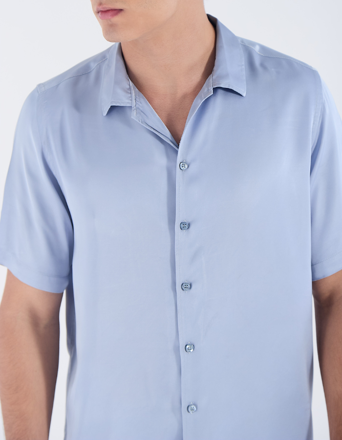 CAMISA MANGA CURTA GOLA CUBANA ANABELLY