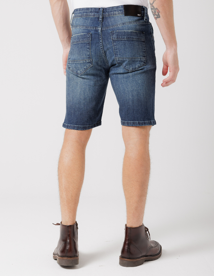 BERMUDA JEANS LISO