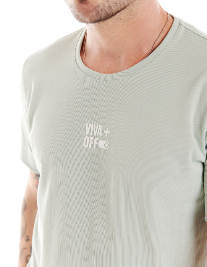 T-SHIRT DIFERENCIADA VIVA OFF