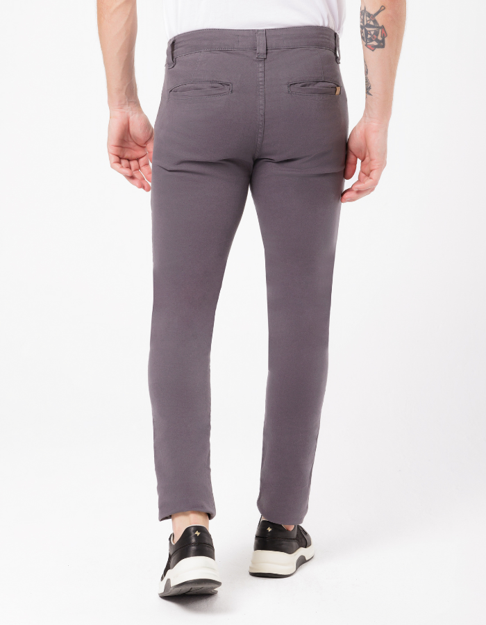 CALÇA DE SARJA ALFAIATARIA