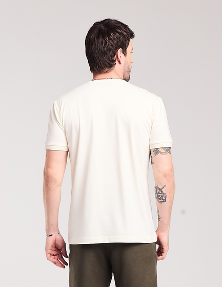CAMISETA MANGA CURTA LISA COTTON BÁSICA