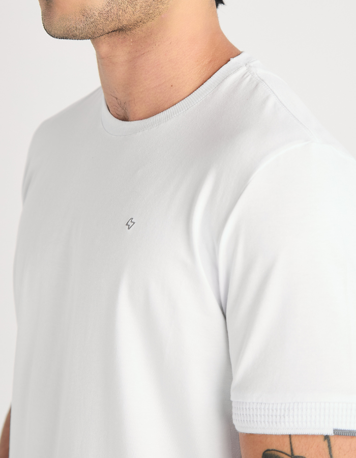 CAMISETA MANGA CURTA LISA COTTON - 25050205