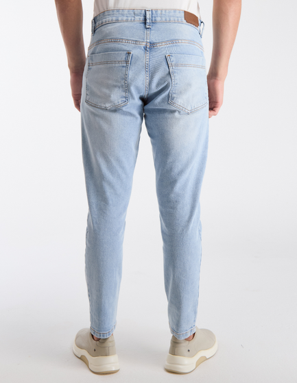 CALÇA JEANS CROPPED UP