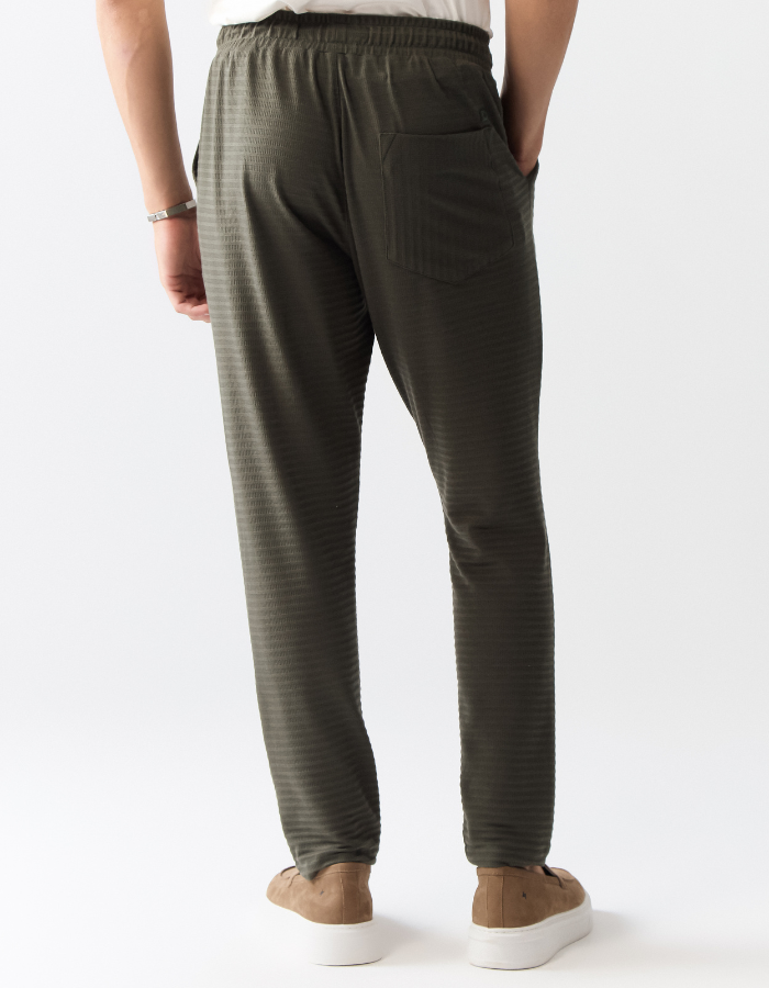 CALÇA DE MALHA CÓS ELASTICO LE PORTIER