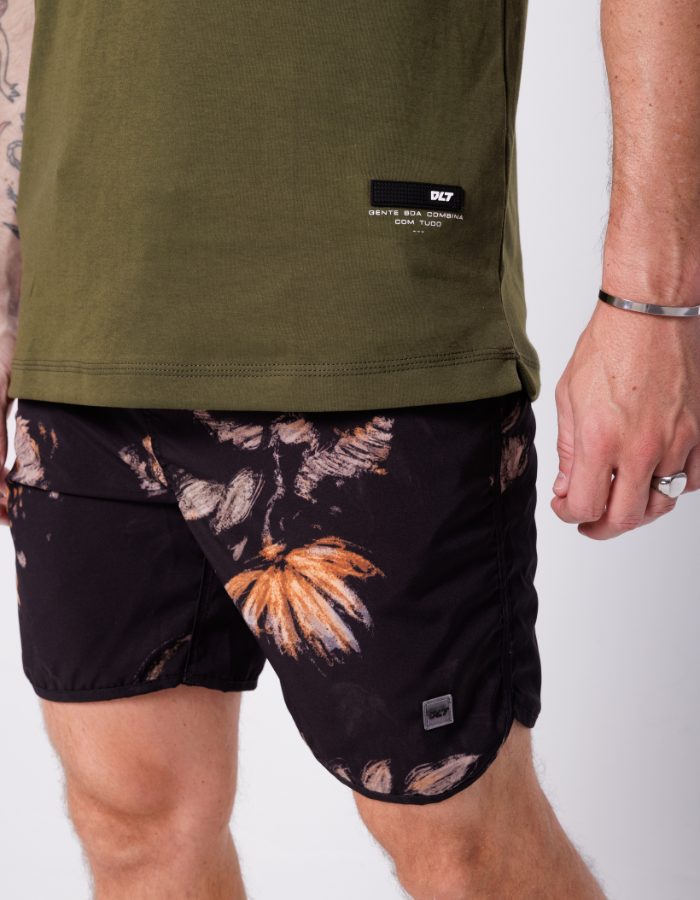 SHORT BOARDSHORT FOLHAGEM