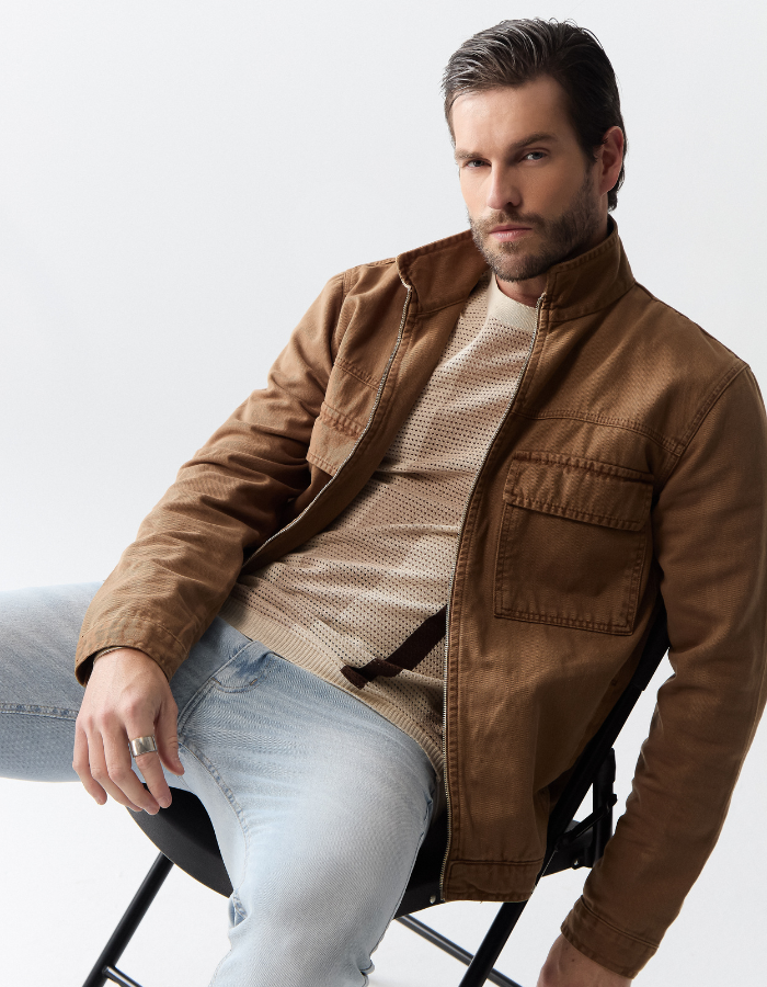JAQUETA JEANS RELAXED HARDY
