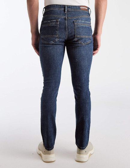 CALÇA JEANS SKINNY HELLER DARK