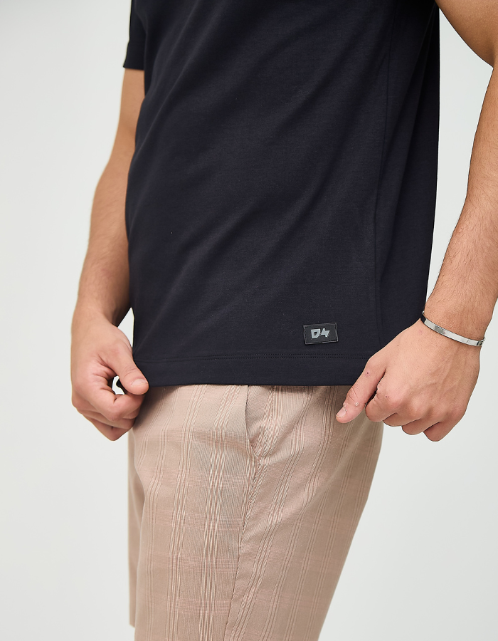 CAMISETA REGULAR LISA SUEDINE