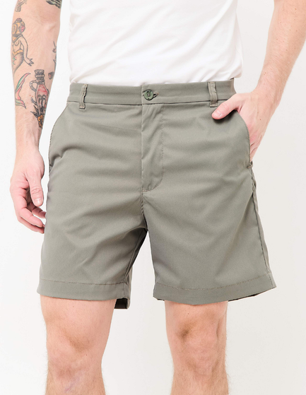 BERMUDA ALFAIATARIA LISO NEO TWILL FLEX