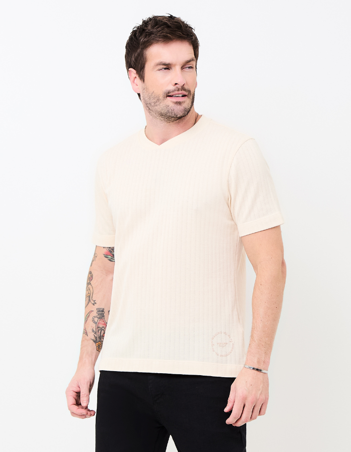 CAMISETA MANGA CURTA TRICOT SUNNY