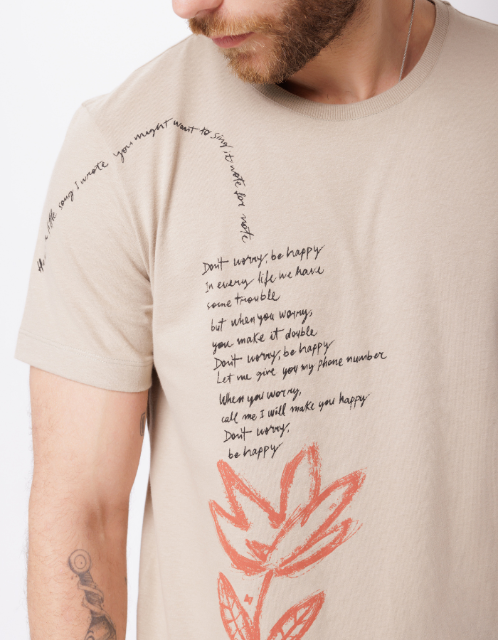 T-SHIRT ESSENCE TEXTO