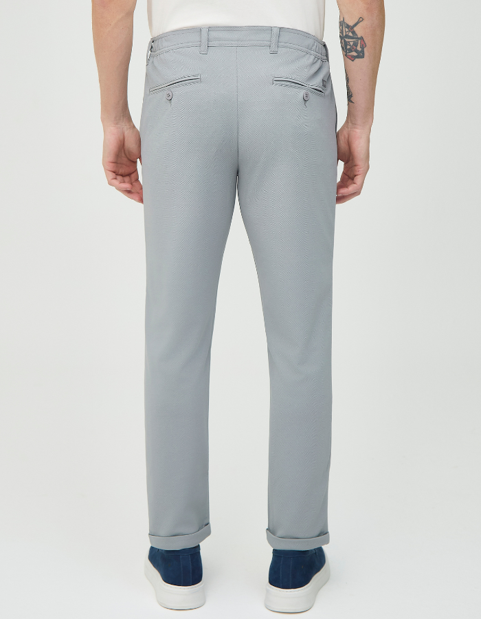 CALÇA DE MALHA ALFAIATARIA CÓS ELASTICO