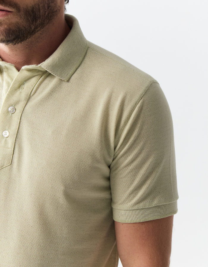 POLO MANGA CURTA TEXTURIZADA GRAVITE I