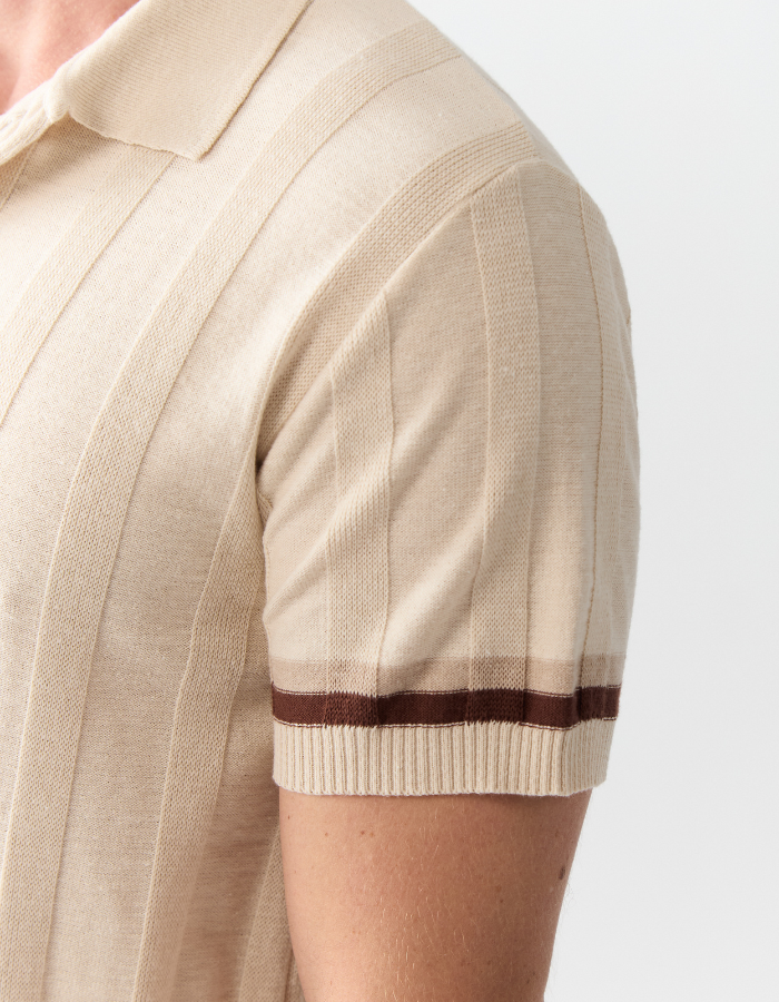 POLO MANGA CURTA TRICOT III