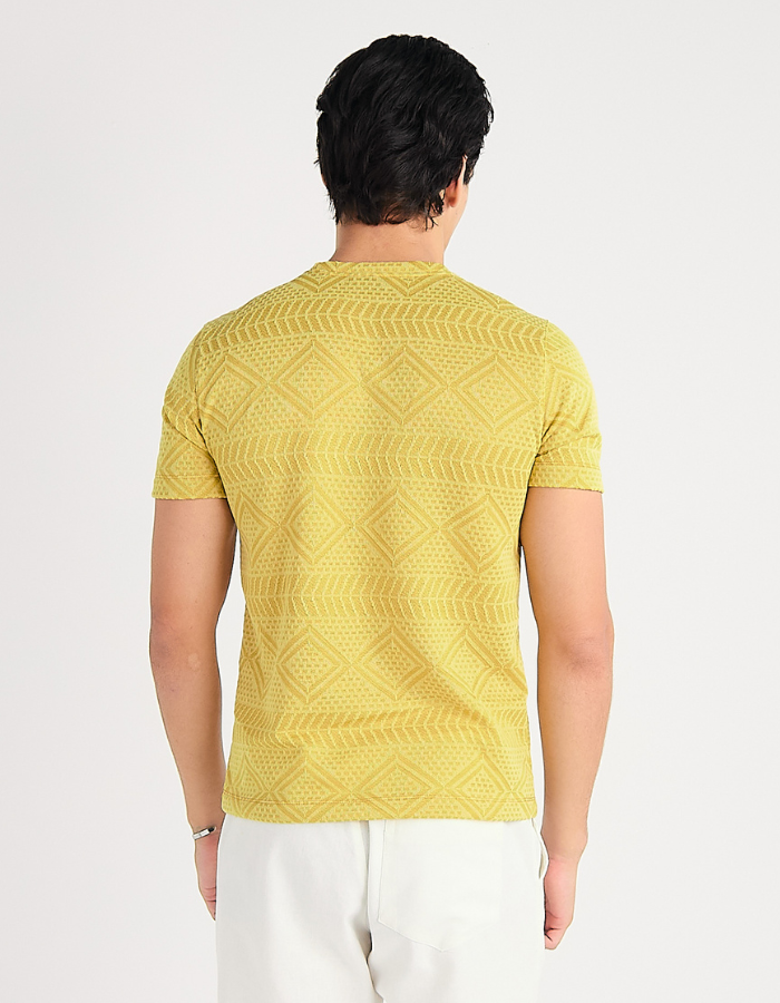 CAMISETA MANGA CURTA TRICO TEXAS