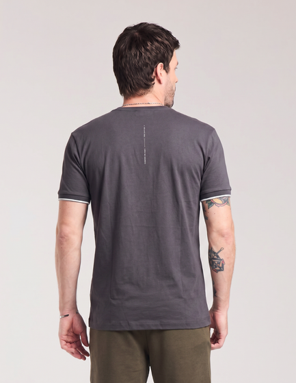 CAMISETA MANGA CURTA LISA COTTON BÁSICA